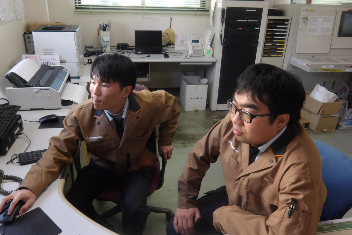 出荷・保全業務　開始イメージ